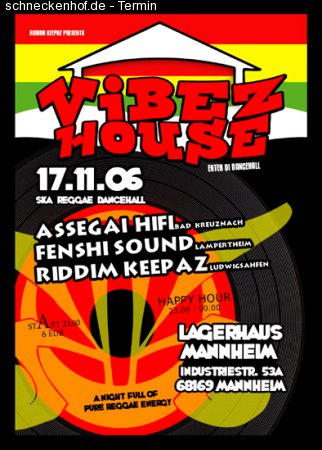 Vibez House Werbeplakat