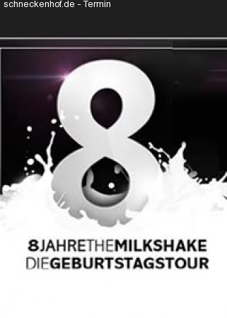 8 Jahre the Milkshake Werbeplakat