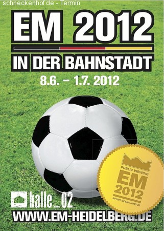 EM 2012 - Eröffnungsspiel Werbeplakat