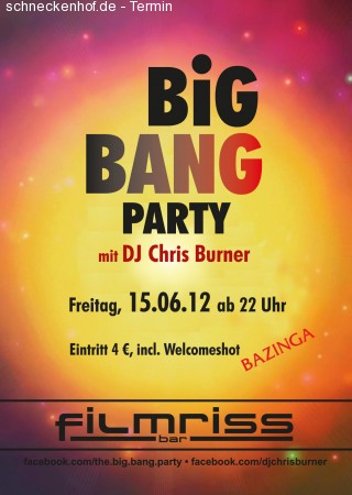 BIG BANG PARTY@Filmriss Werbeplakat