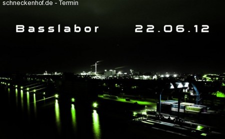 Basslabor (Techno/DnB/Dubstep) Werbeplakat