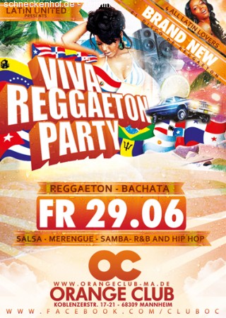 Viva Reggaeton Werbeplakat