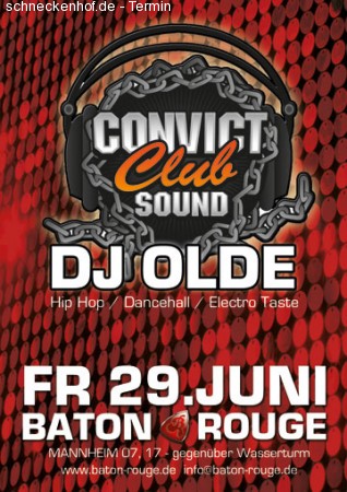 Convict Club Sound Werbeplakat