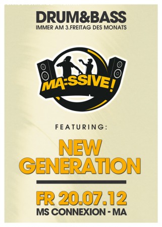 Ma:ssive - New Generation Werbeplakat