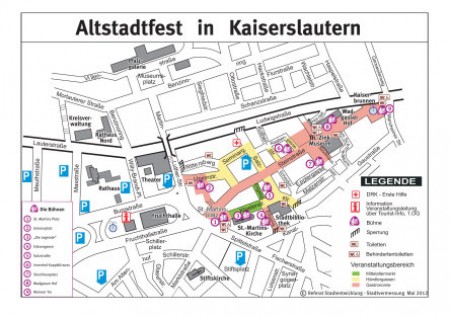 Altstadtfest Werbeplakat