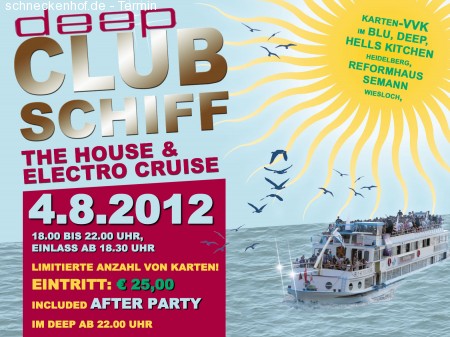 Clubschiff -letzter Termin2012 Werbeplakat