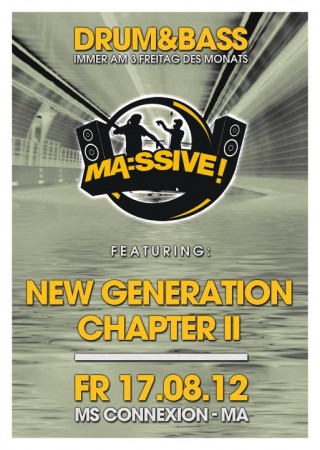 Ma:ssive - New Generation 2 Werbeplakat