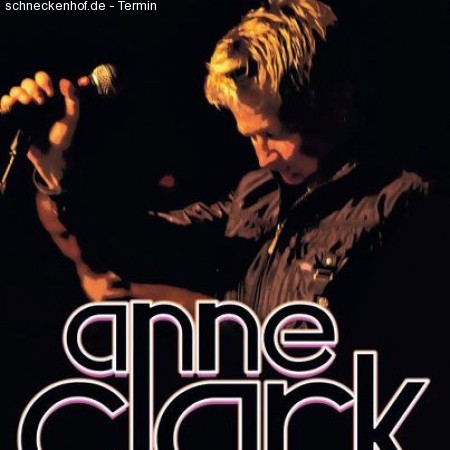 Anne Clark Werbeplakat