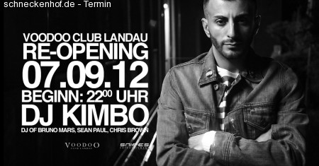 Voodoo Club Landau  Re-opening Werbeplakat