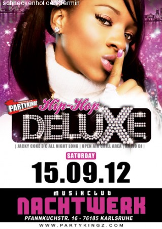 Partykingz Pres Hip Hop Deluxe Werbeplakat