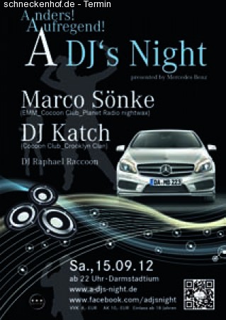 A DJ's Night Werbeplakat