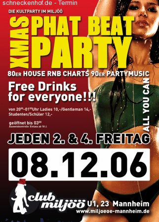 Phatbeat Party Werbeplakat