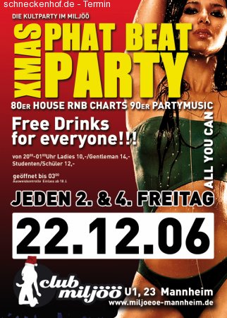 Phatbeat Party Werbeplakat