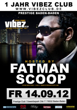 Fr 14.09.12 Fatman Scoop Live Werbeplakat
