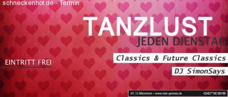 Tanzlust - Opening Werbeplakat