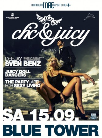Chic & Juicy Werbeplakat