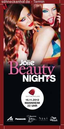 Jolie Beauty Nights Werbeplakat