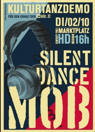 Silent Dance Mob Werbeplakat