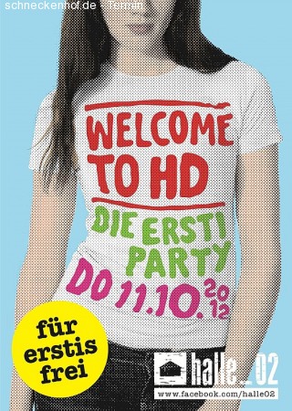 Welcome HD Werbeplakat