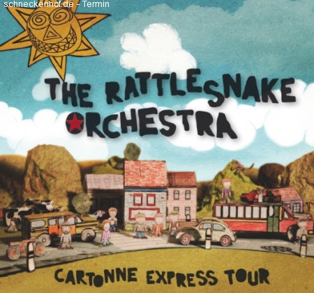 The rattlesnake Orchestra live Werbeplakat
