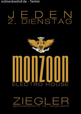 Monzoon - Electro House Werbeplakat