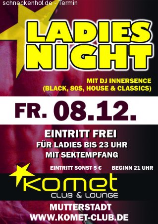 Ladies Night Werbeplakat