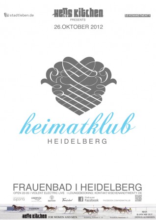 Heimatklub Heidelberg Werbeplakat