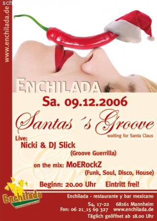 Santa's Groove Werbeplakat