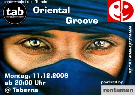 Oriental Groove Werbeplakat