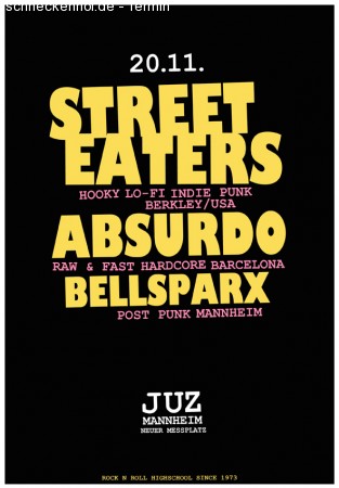 Street Eaters (usa) + Absurdo Werbeplakat