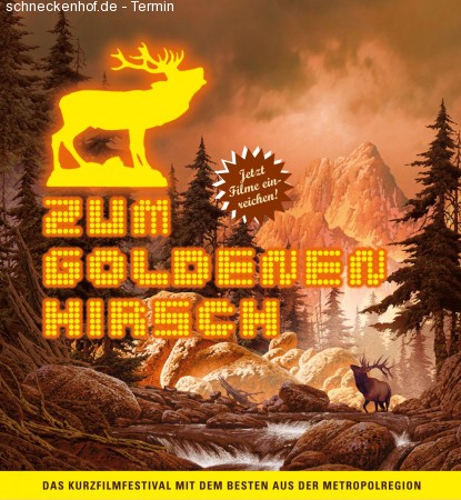 Zum Goldenen Hirsch Werbeplakat