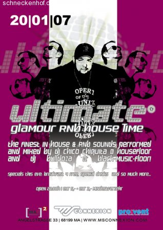 Ultimate - Glamour RnB House Werbeplakat