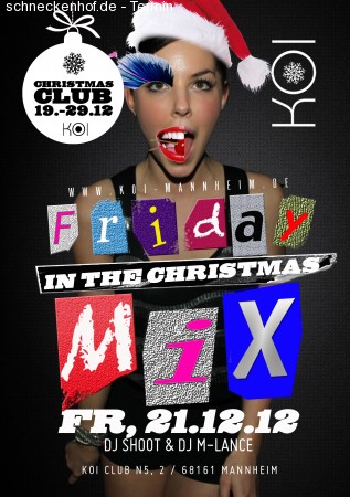 Friday in the CHRISTMAS MIX Werbeplakat