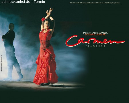 Carmen Flamenco Werbeplakat