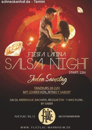 Salsa Night Werbeplakat