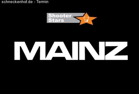 Eröffnung Shooter Stars Mainz Werbeplakat