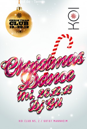 Christmas Dance Werbeplakat