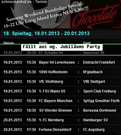 Weekend Bundesliga Special Werbeplakat