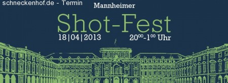 Mannheimer Shot Fest Werbeplakat