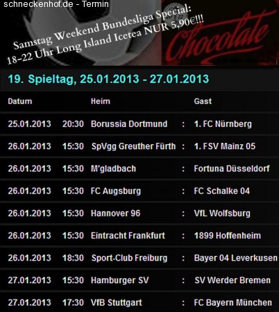 Bundesliga Weekend Special Werbeplakat