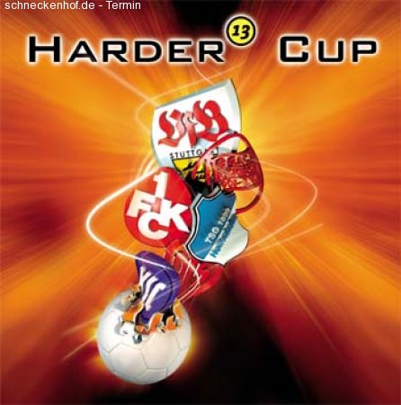 Harder13 Cup Werbeplakat