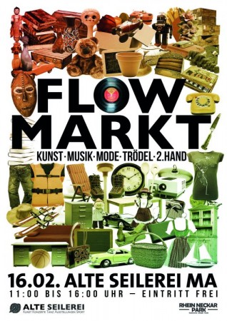 Flowmarkt Werbeplakat