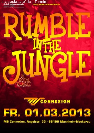 Rumble In The Jungle Werbeplakat