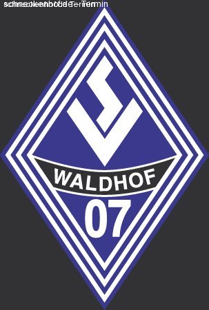 Waldhof Mannheim - Sandhausen Werbeplakat