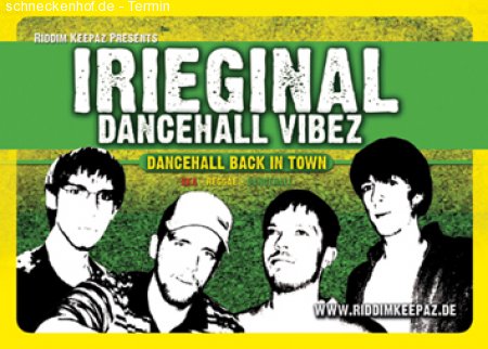 irieginal dancehal vibez Werbeplakat