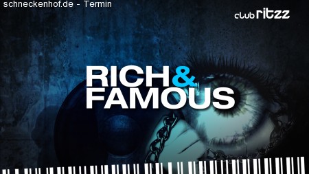 Club Ritzz - Rich & Famous Werbeplakat