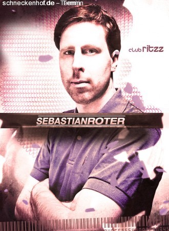 Club Ritzz - Sebastian Roter Werbeplakat
