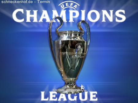 Champions League Live Werbeplakat