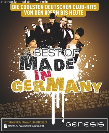 Best of „Made in Germany“ Werbeplakat