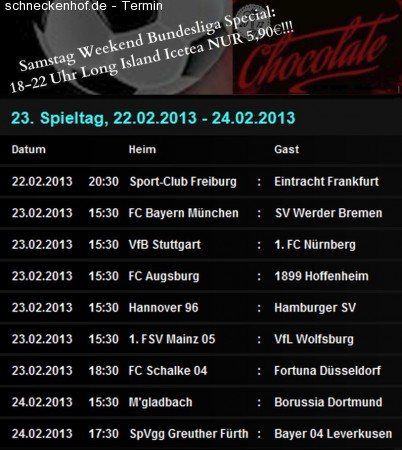 Bundesliga Weekend Special Werbeplakat